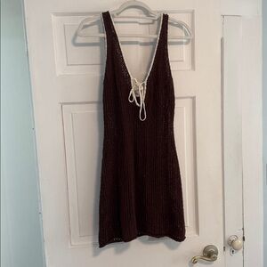 Abercrombie & Fitch Brown Knit Top